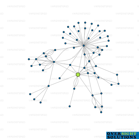 Network diagram for MONDIALE FREIGHT SERVICES LTD