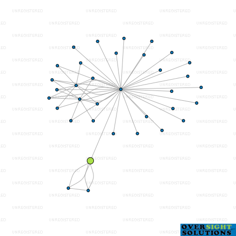 Network diagram for A R  L E PENWARDEN LTD