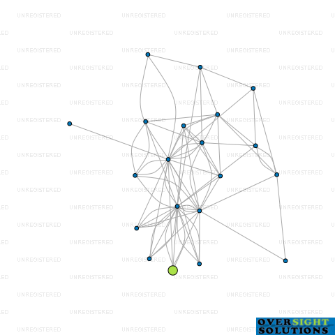 Network diagram for COOK BROTHERS CONSTRUCTION CANTERBURY LTD