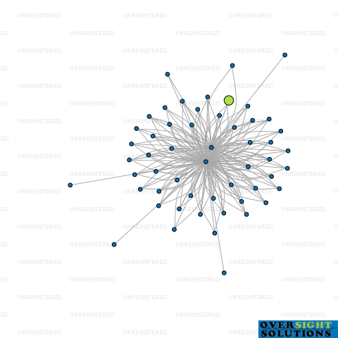 Network diagram for YB PNS SILVERDALE LTD