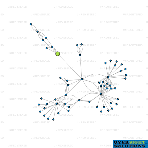 Network diagram for 43 SOUTH LTD
