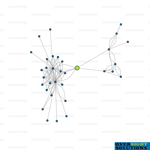 Network diagram for BRG TRUSTEES HUNGERFORD LTD