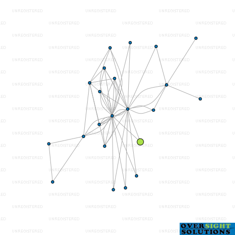 Network diagram for 145 VICTORIA HOSPITALITY LTD