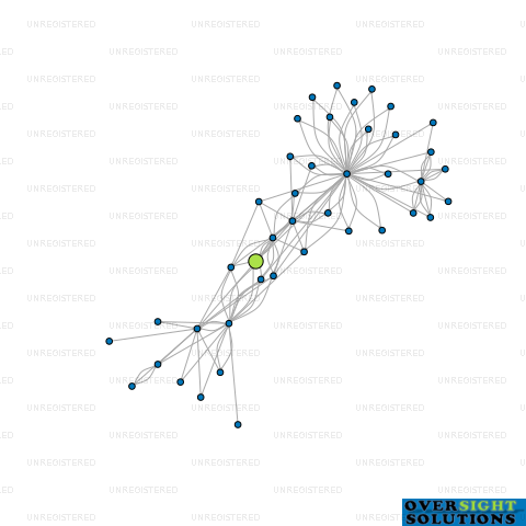 Network diagram for 40 CLARE ROAD LTD