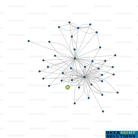 Network diagram for CONVEX TRUSTEES CROWCROFT LTD