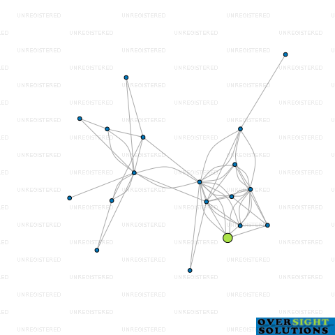 Network diagram for 25 VAULT LTD