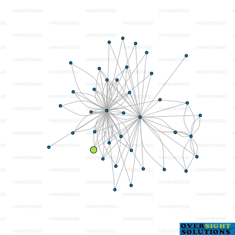 Network diagram for CONVEX TRUSTEES GULLIVER RUTHERFORD LTD