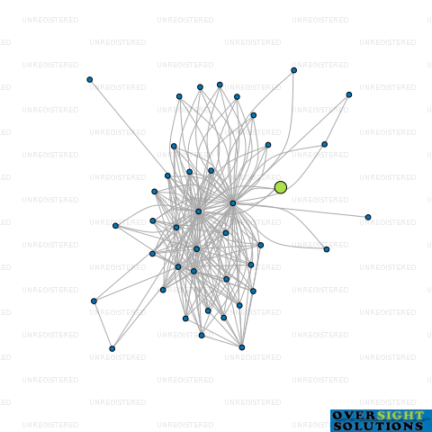 Network diagram for 0800 SELF STORAGE LTD