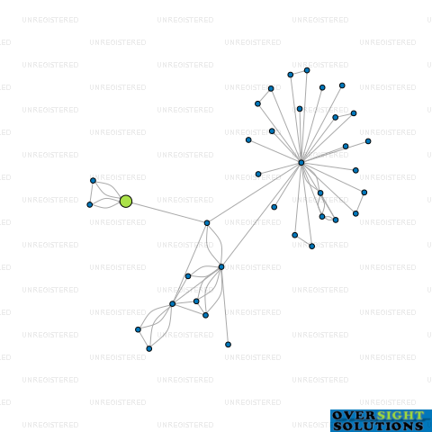 Network diagram for WINNERS NEVER QUIT LTD